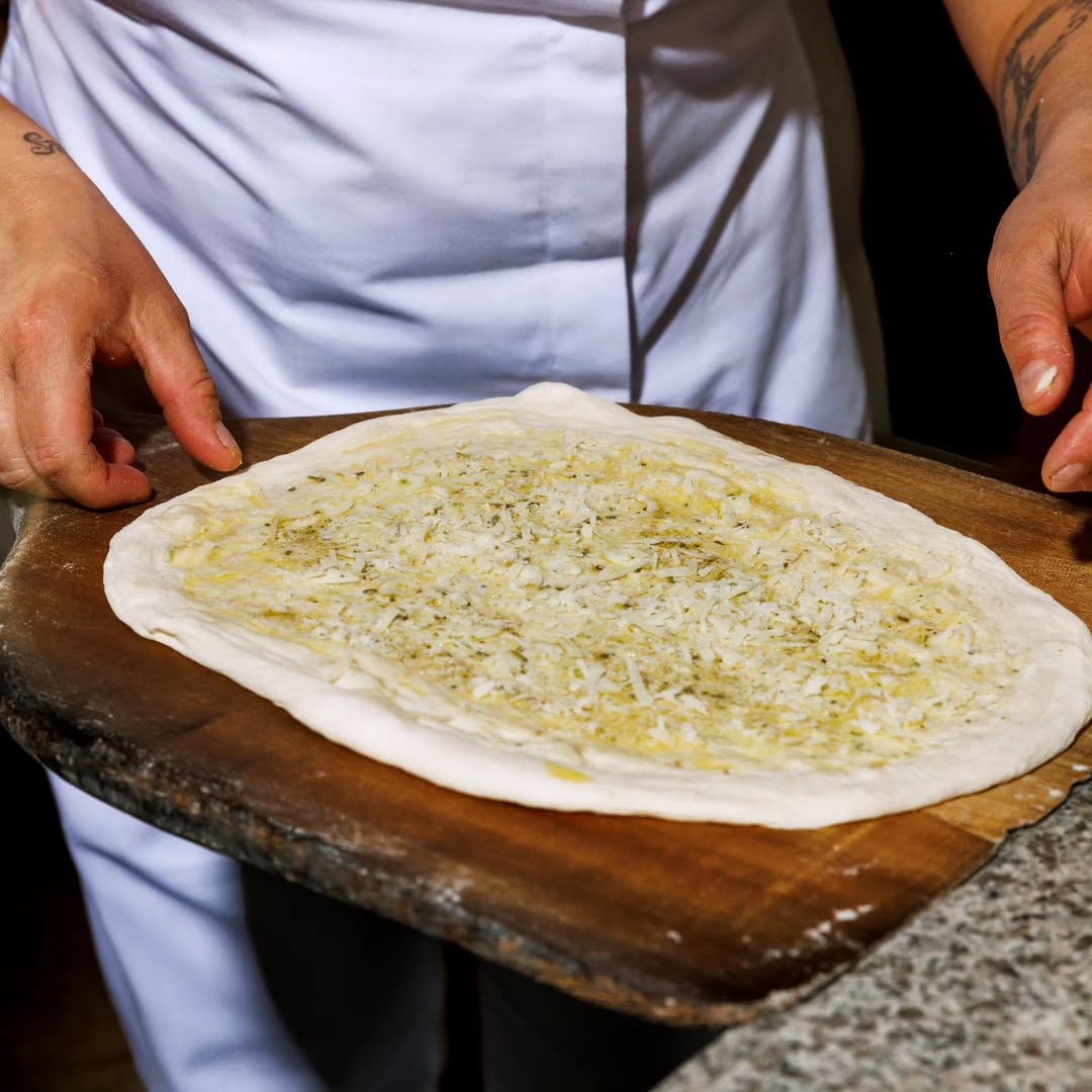 Pizza napolitana en la CDMX. 