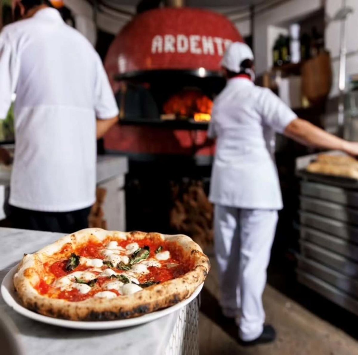 Ardente pizzería napolitana en la Condesa. 