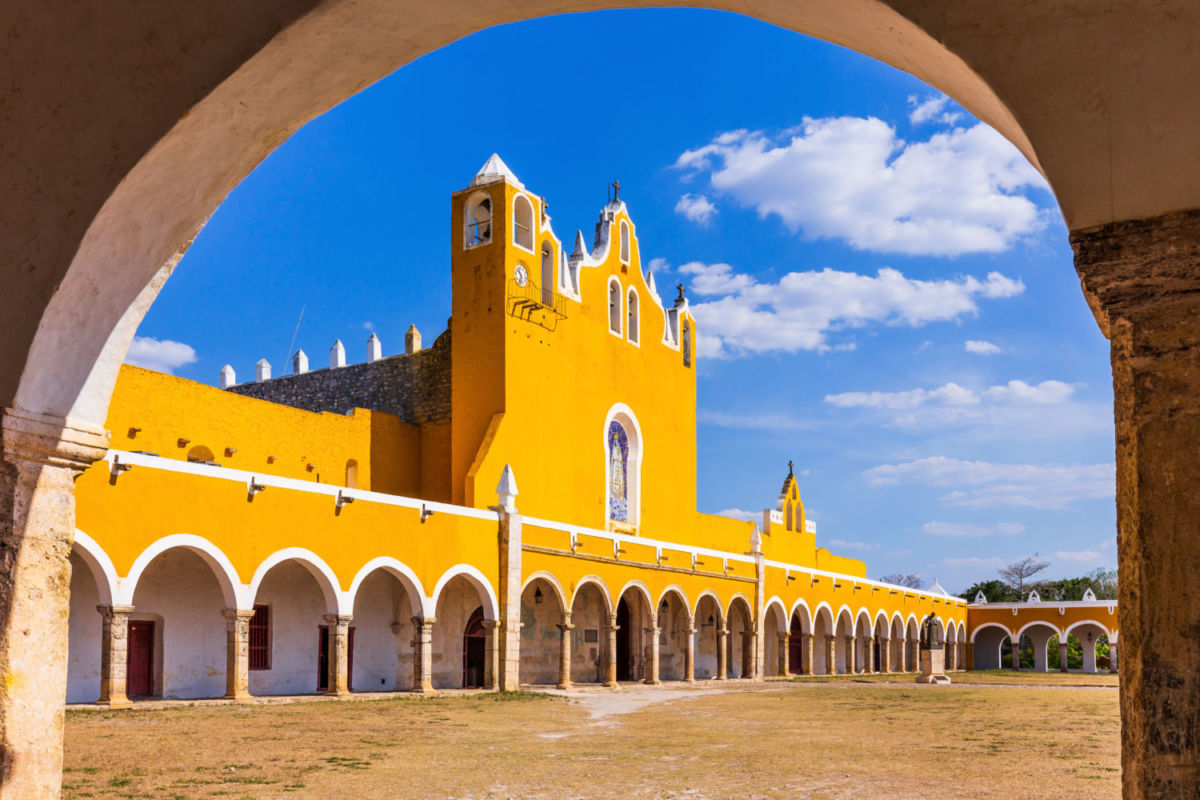 Izamal es considerado como 'la ciudad amarilla' de Yucatán 