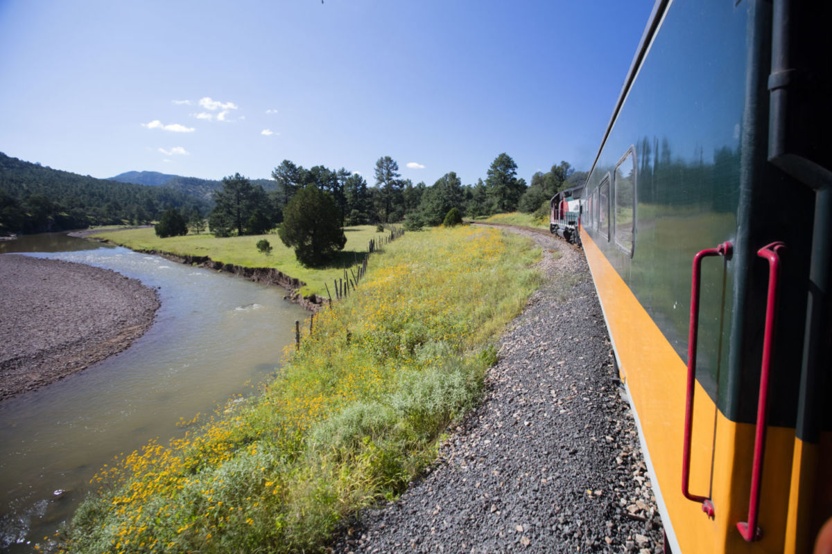 Primera parada del Chepe Express 