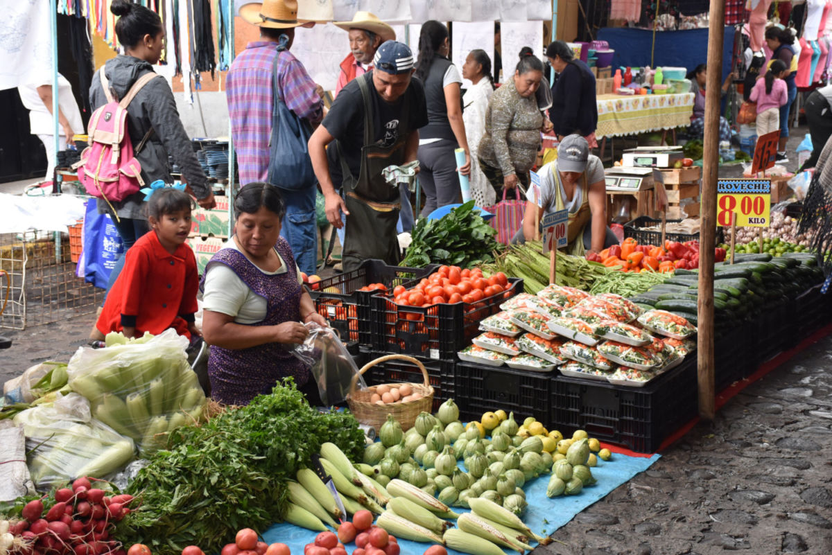Tianguis gastronómico de Malinalco 