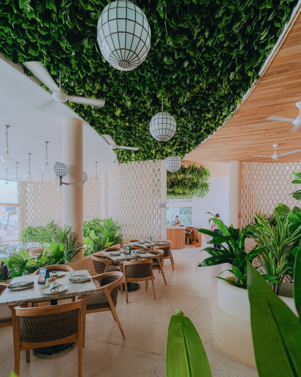 Restaurante frente al mar en Progreso