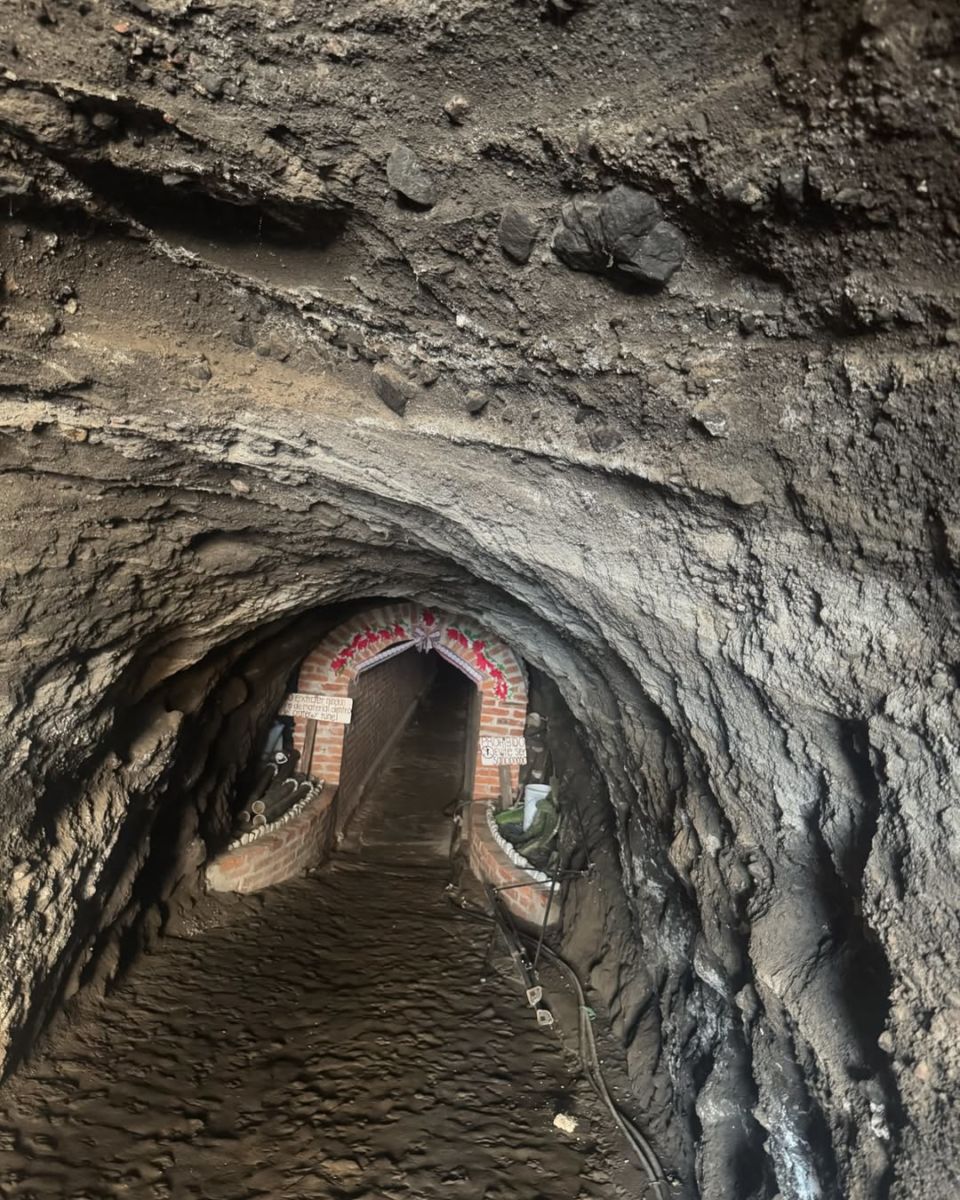 Túnel subterráneo del Rincón de Parangueo