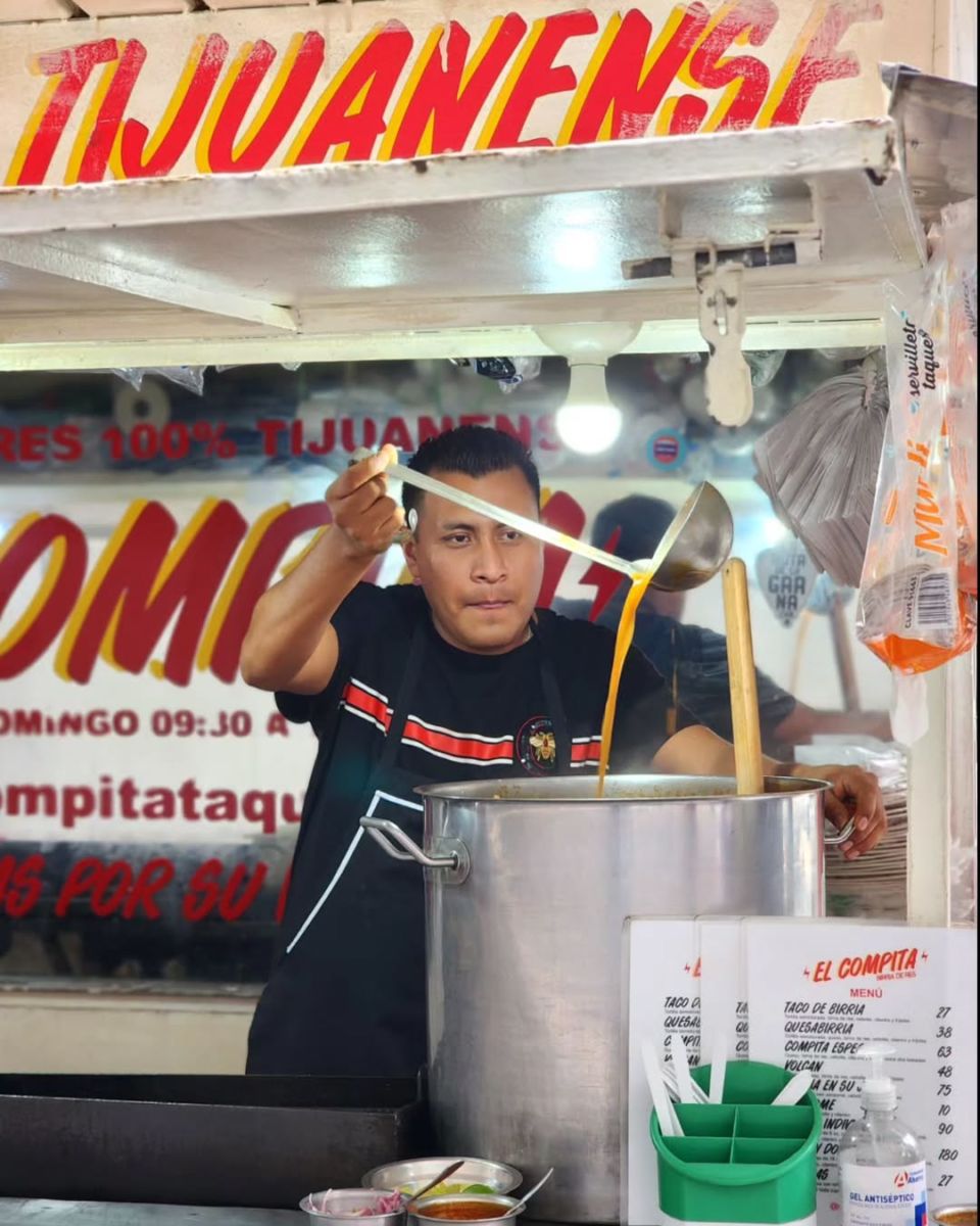 puesto callejero en CDMX 