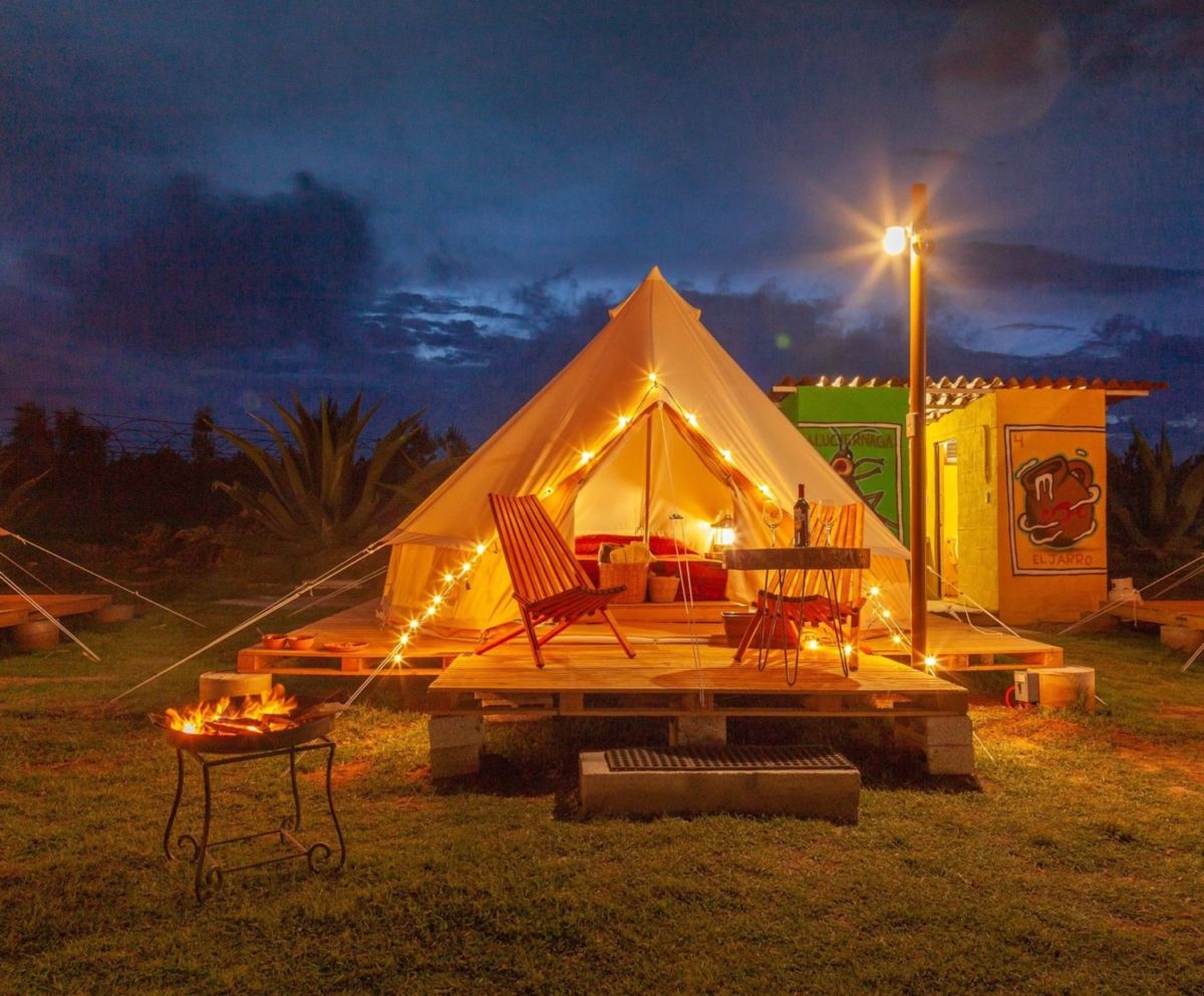 Glamping de lujo en el Santuario de las Luciérnagas 