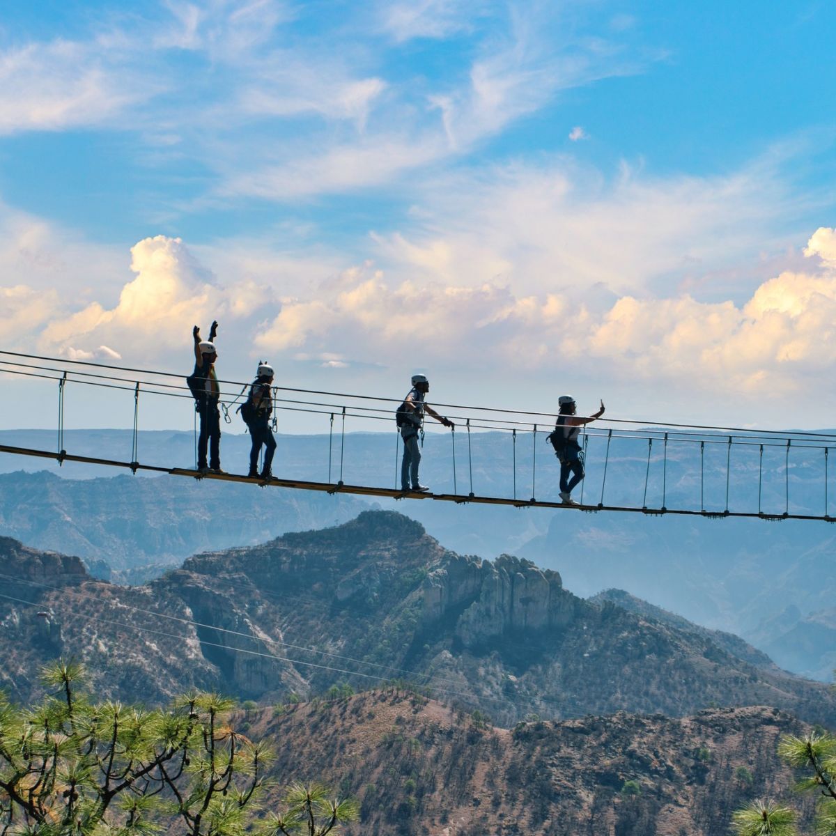 Actividades extremas en Barrancas del Cobre