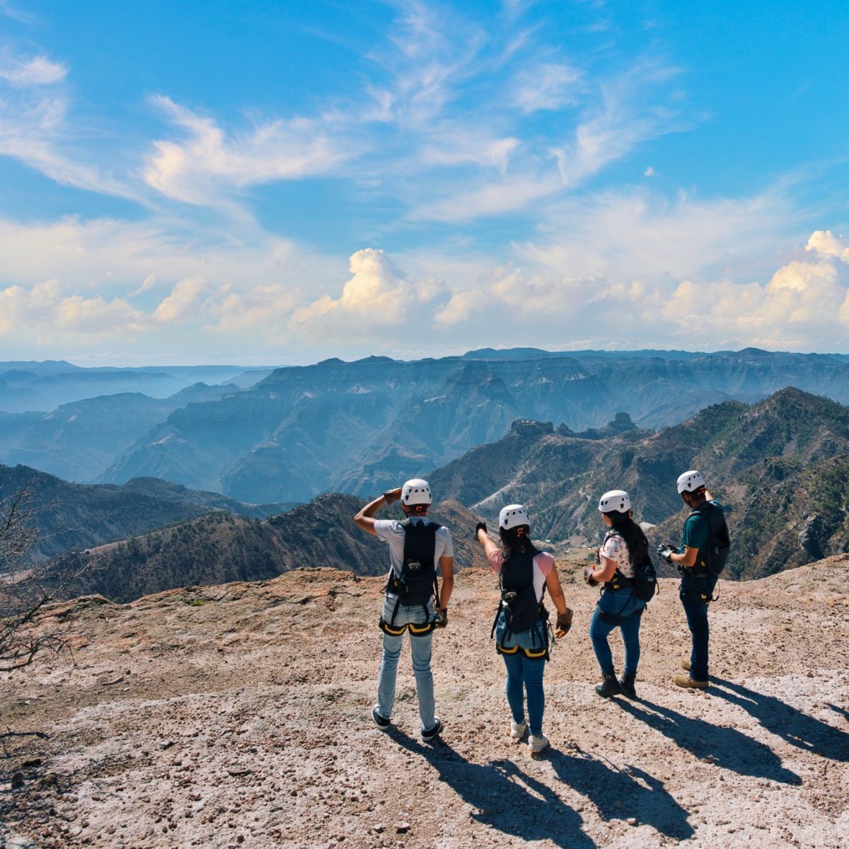 Parque extremo en Barrancas del Cobre 