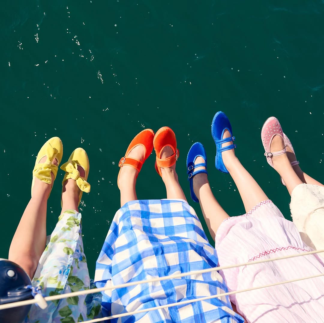 Zapatos españoles a la moda en México. 