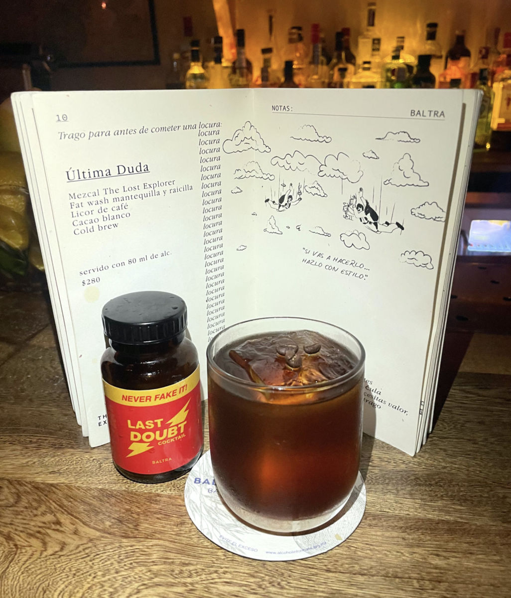 Nuevo menú de Baltra Bar