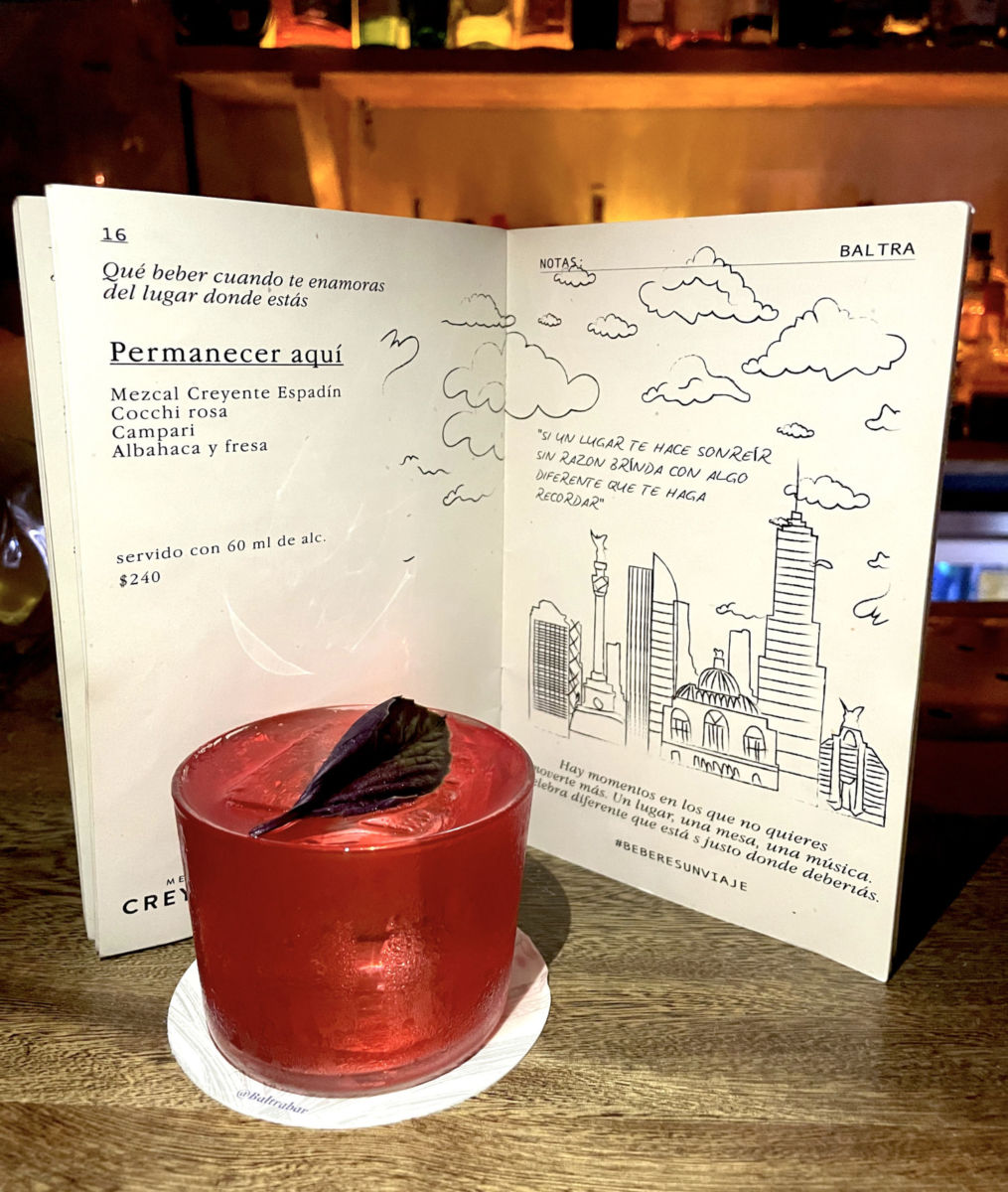 Nuevo menú de Baltra Bar