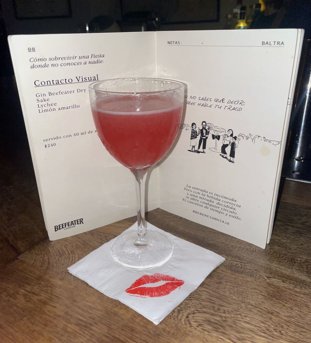 Nuevo menú de Baltra Bar
