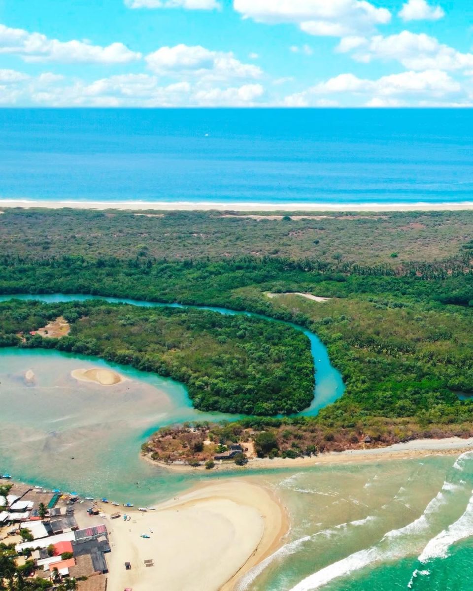 Laguna de Potosí en Guerrero