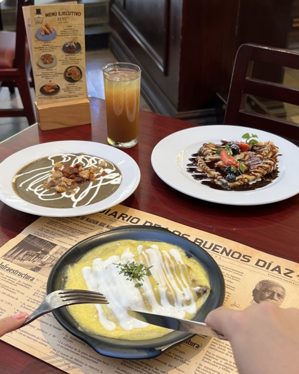 Menú de Buenos Díaz Cafetería 