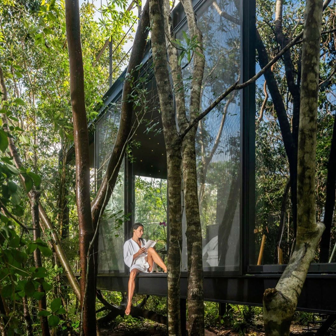 Cabañas de Cristal en Quintana Roo 