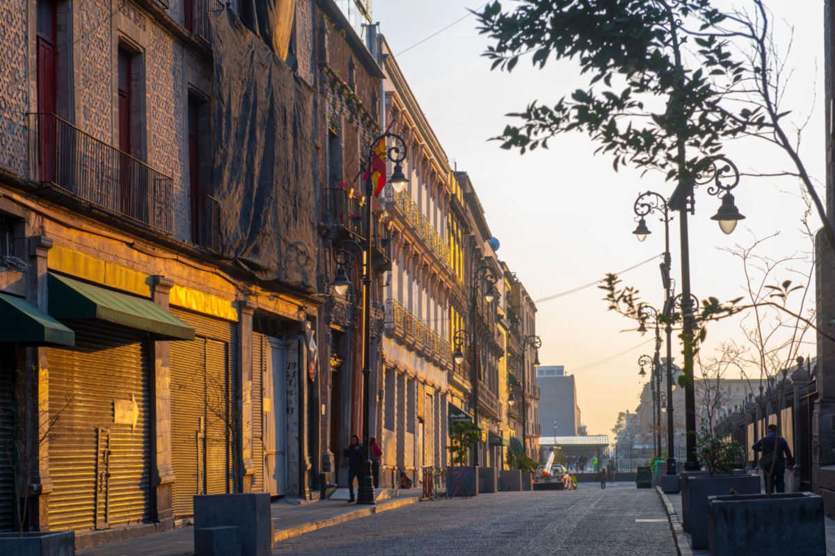 Calle República de Guatemala en la CDMX