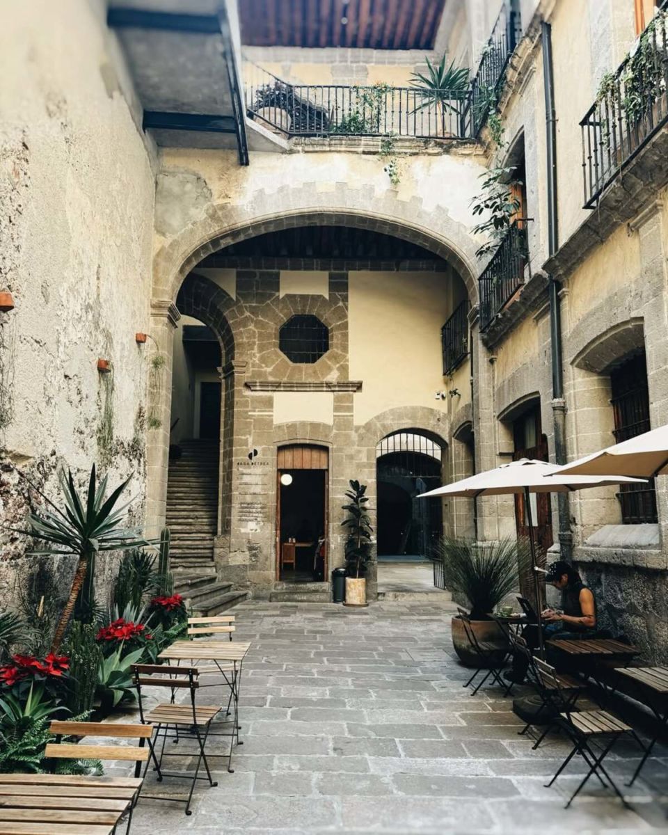 En pleno centro de la CDMX hay un jardín oculto perfecto para leer y disfrutar un café