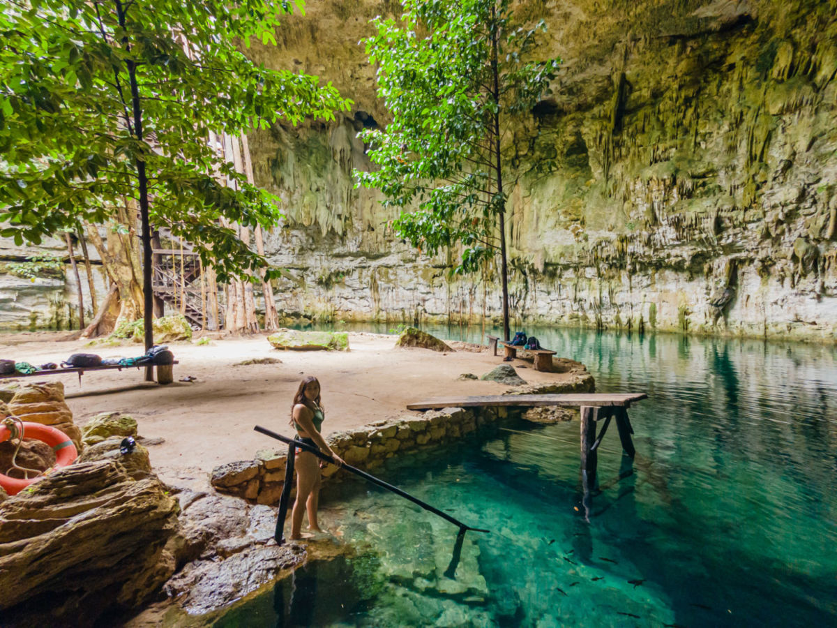 Cenote Sac Aua en Dzalbay