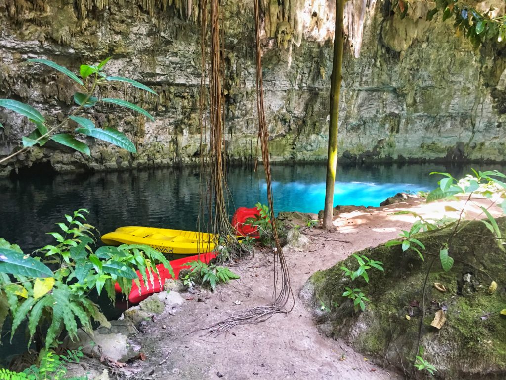 Cenote Sac Aua en Yucatán