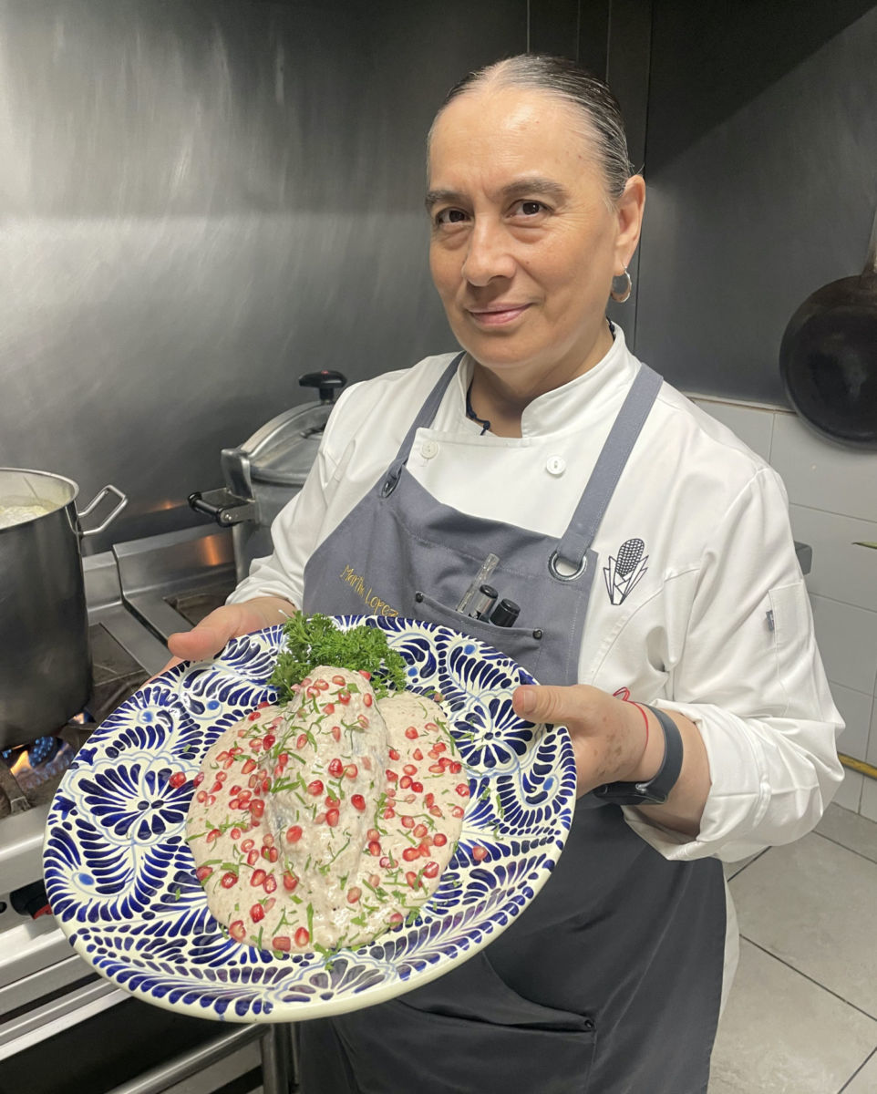 Chef Martha López del restaurante TESTAL 