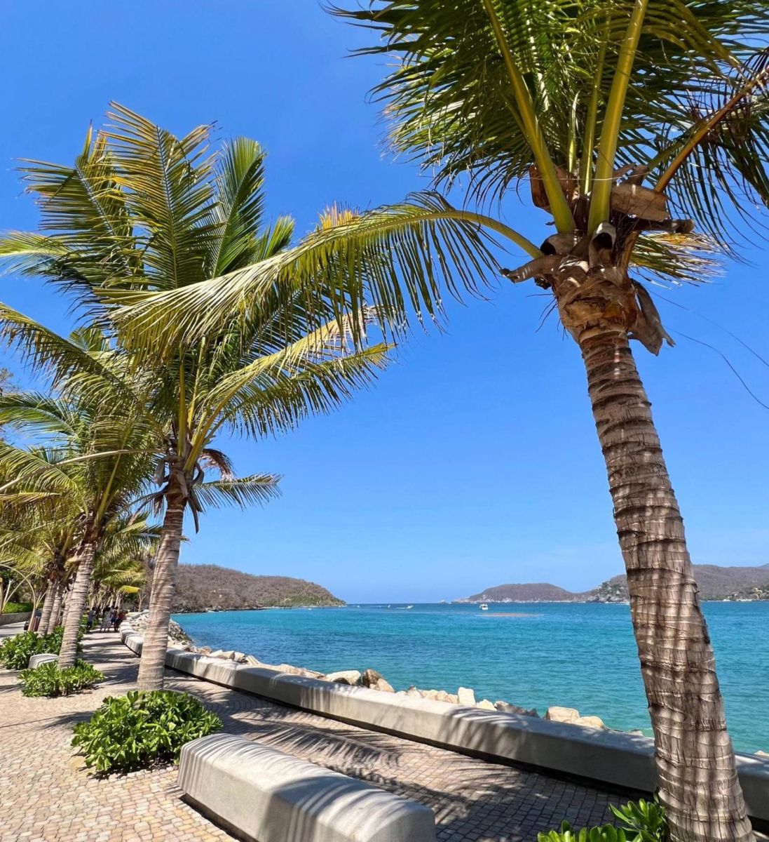 Nuevo malecón de Ixtapa Zihuatanejo