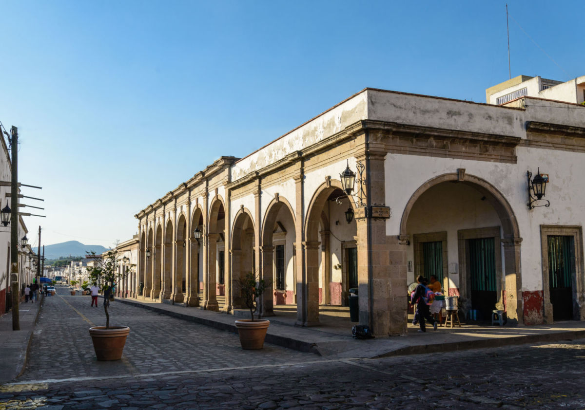 centro histórico de cuitzeo