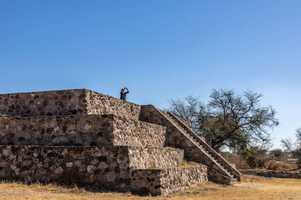 Zona arqueológica Tres Cerritos cuitzeo