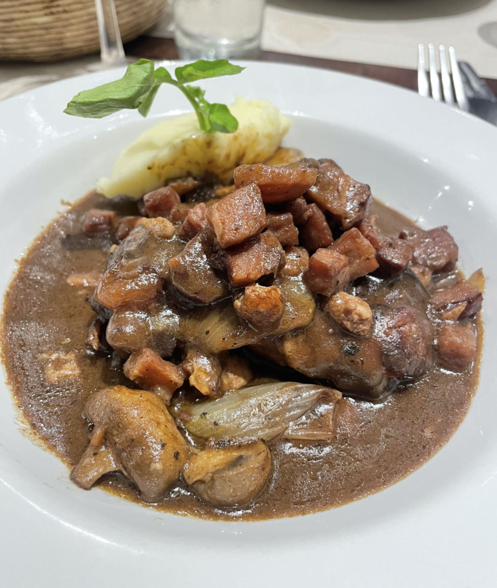 Menú especial en El Café de Bellas Artes