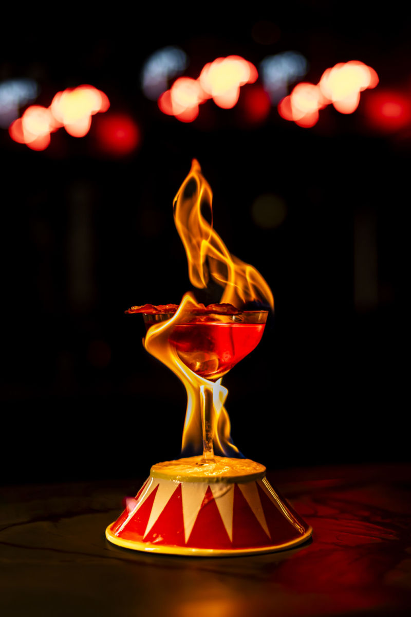 cócteles inspirados en el circo