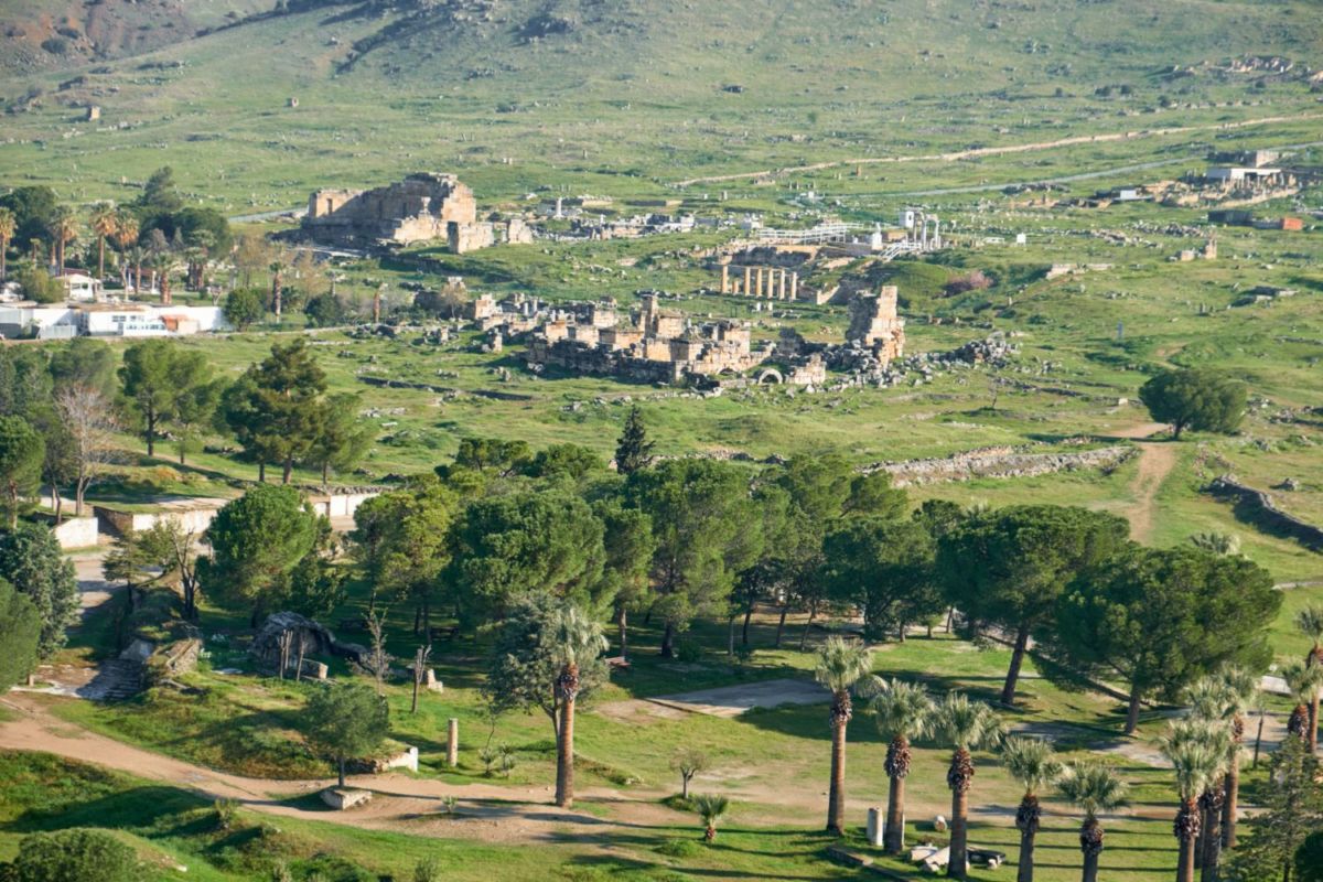 Vista aérea de Hierápolis