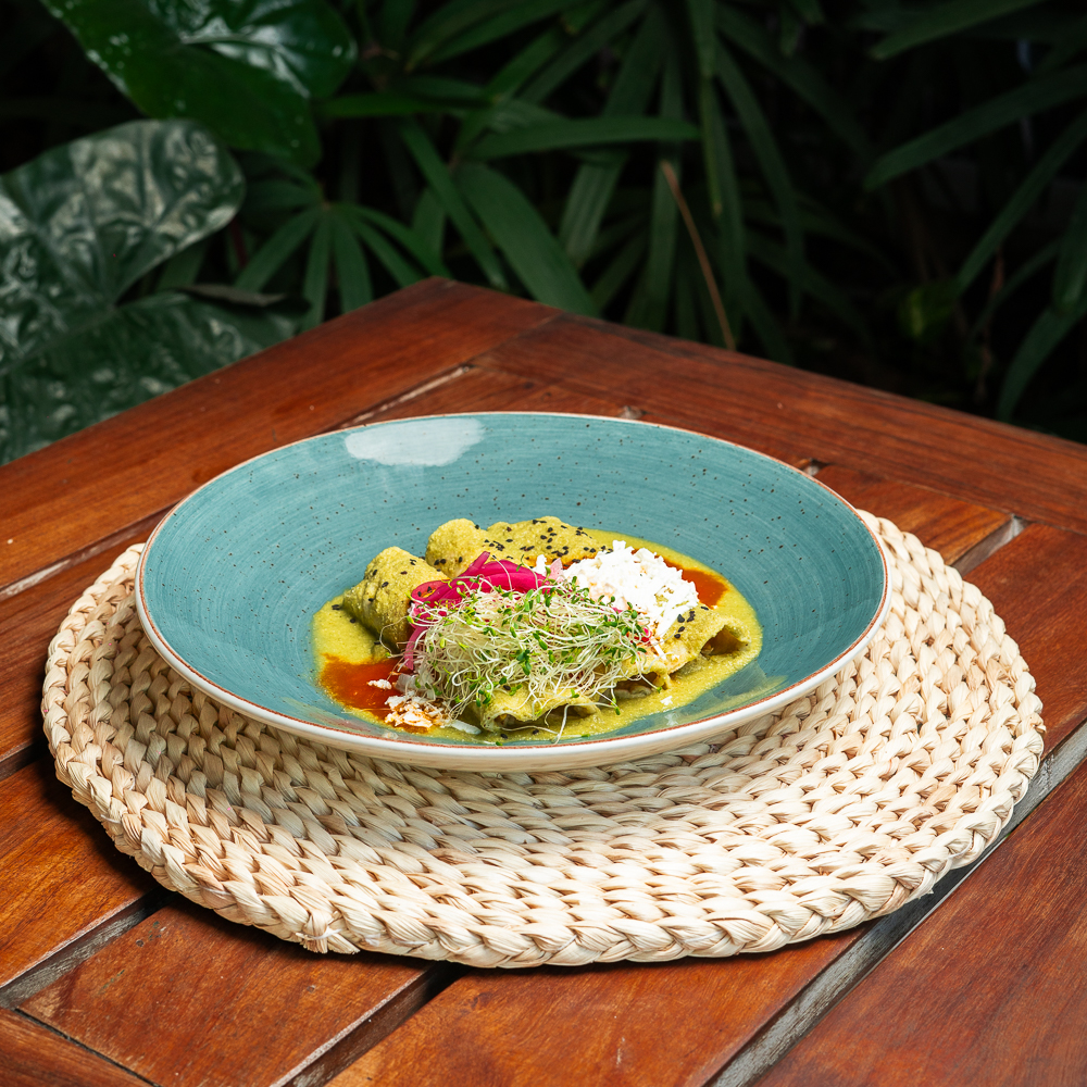 desayuno hotel agam Bacalar