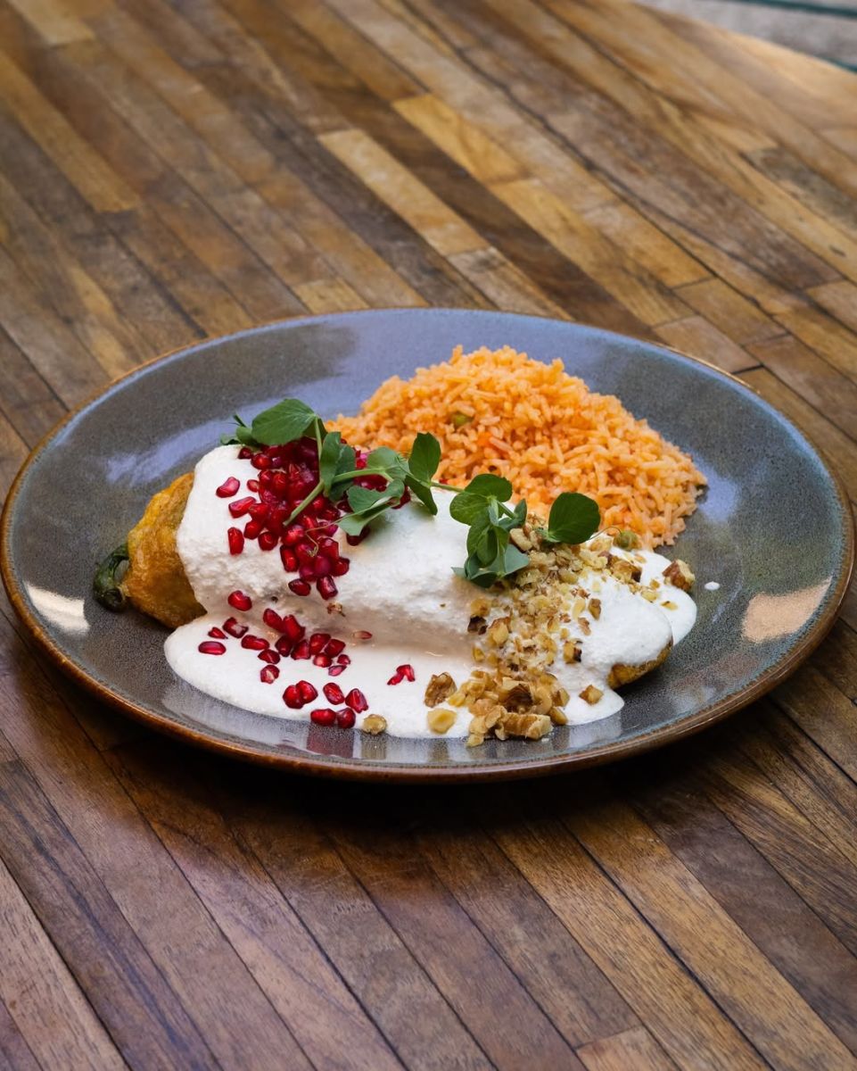 Chile en nogada de Magda san ángel