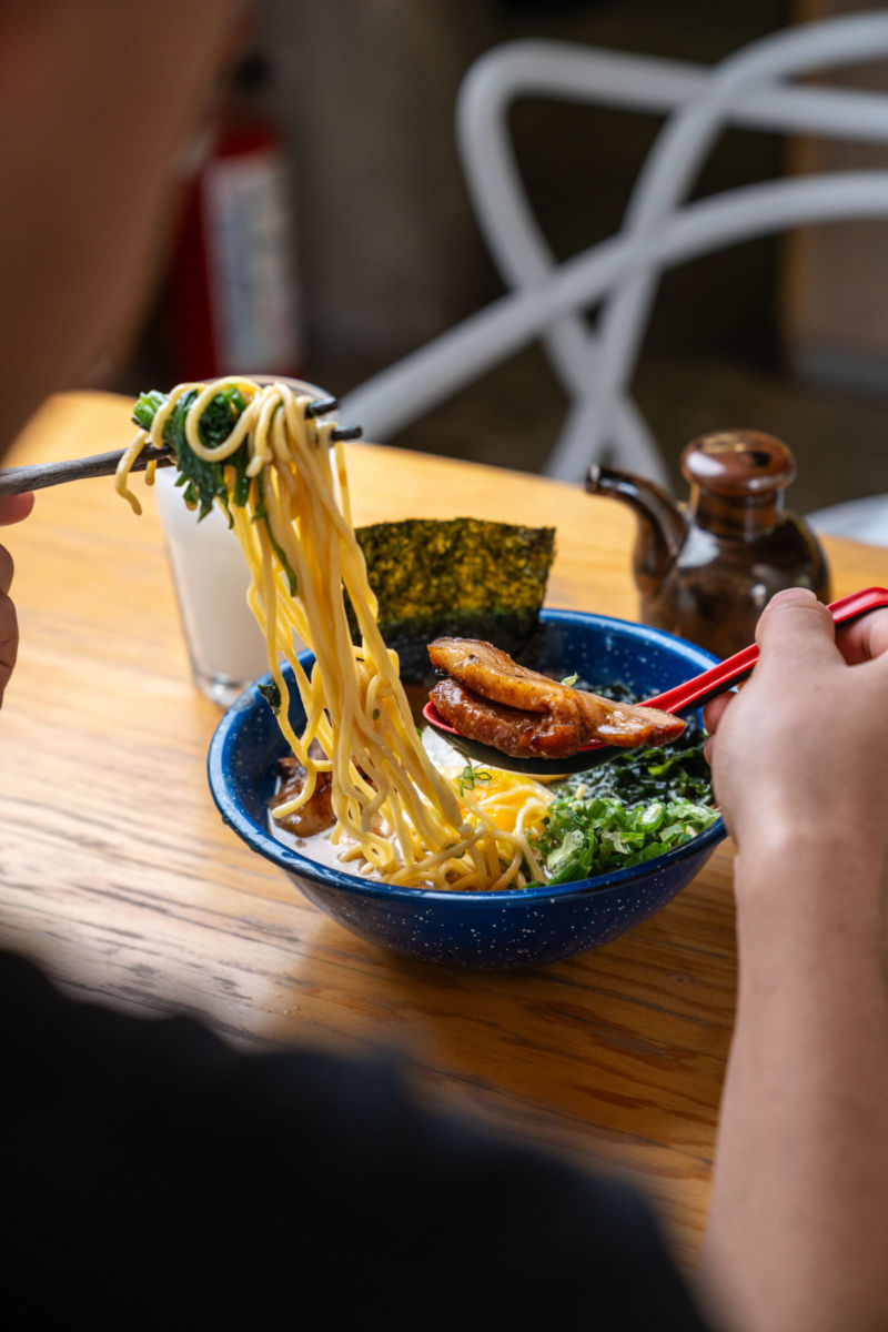 ramen en la roma