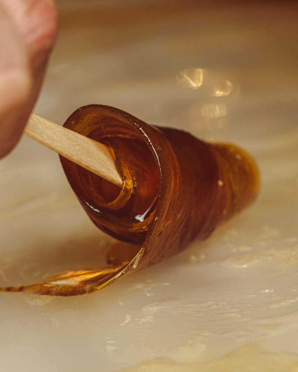 paletas de miel de maple