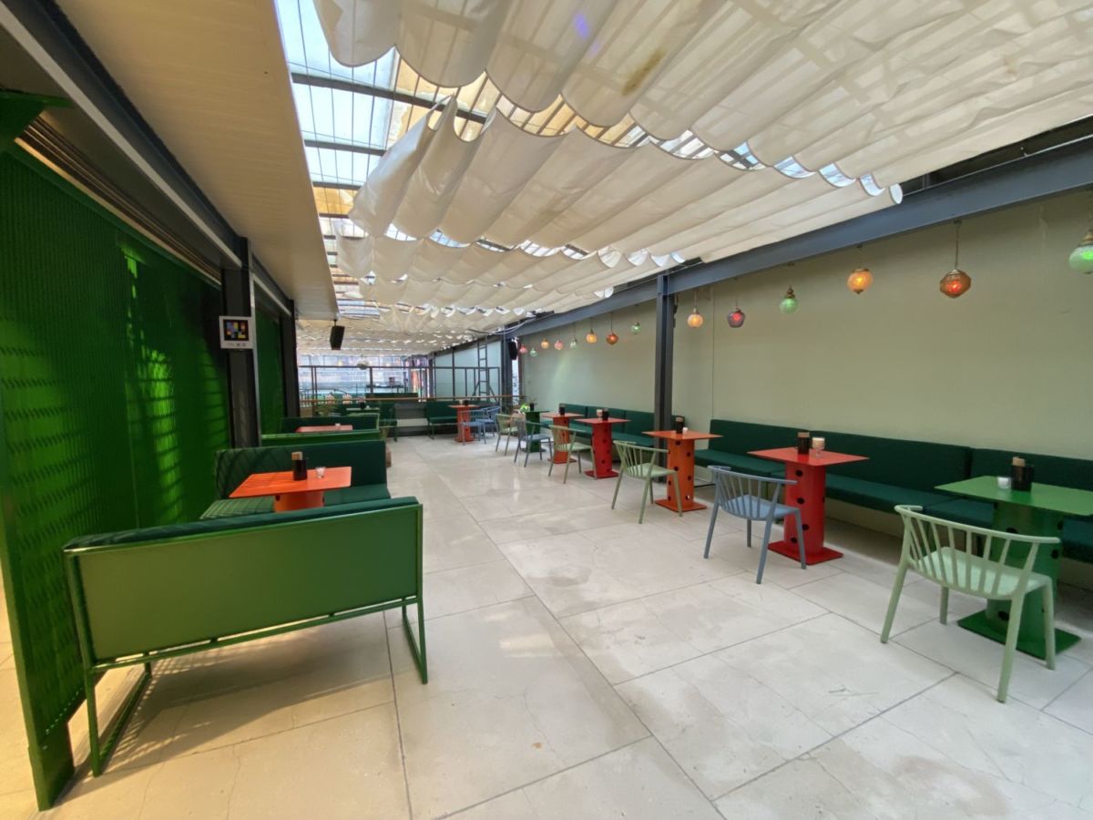 La Chicha en la terraza del CCEMx