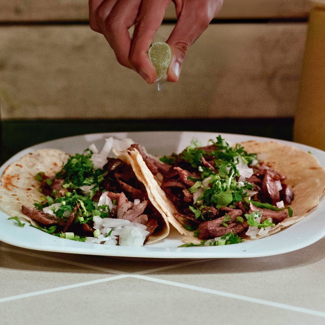 Taco árabe, originario de Puebla