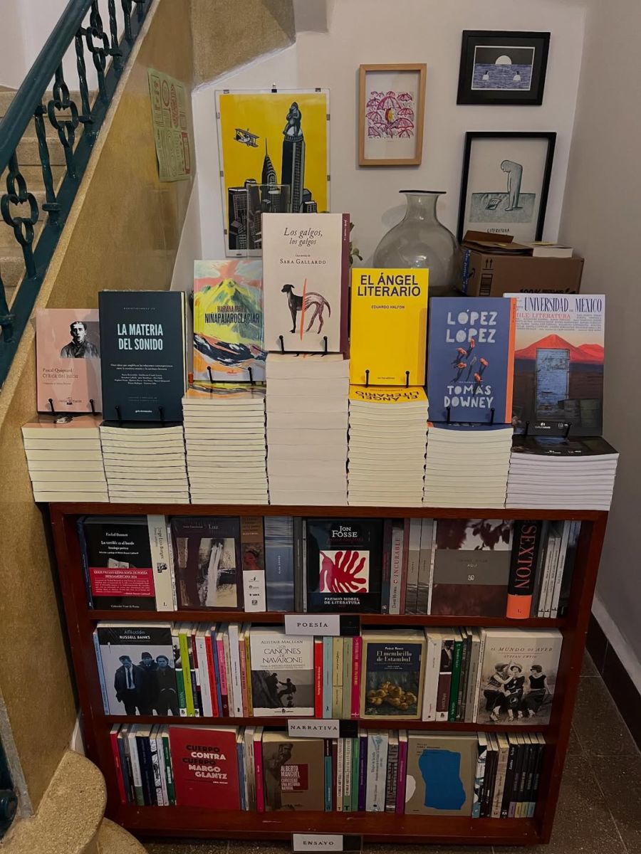Librería independiente en la CDMX 