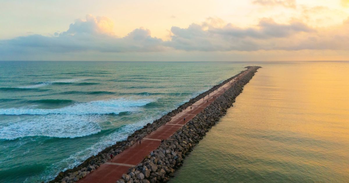 La Escollera de Playa Miramar en Tampico 