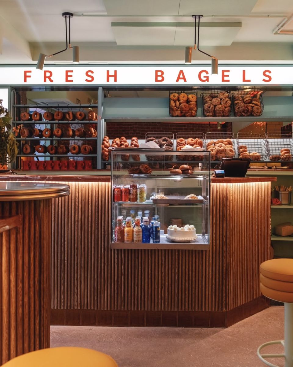 Tienda de bagels en Madrid. 