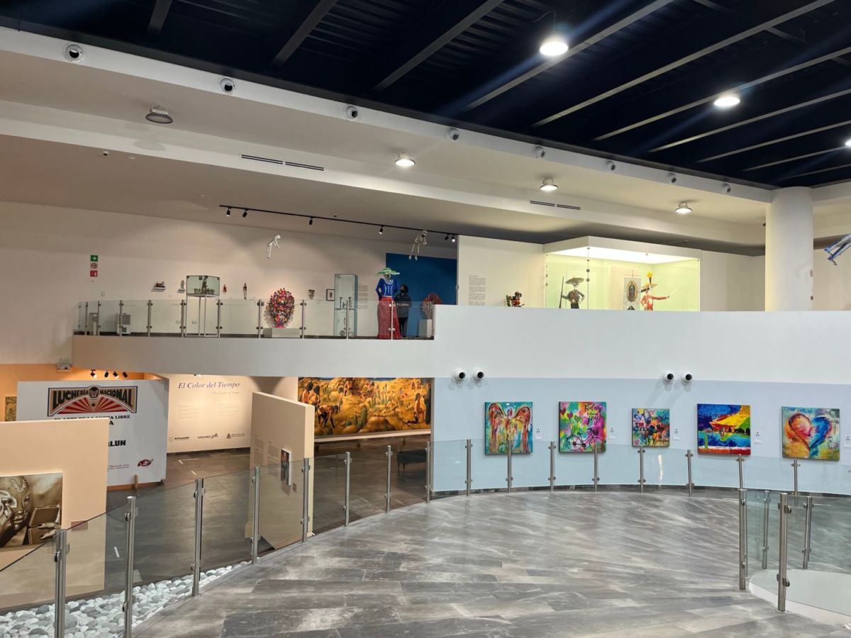 El Museo de Arte de La Paz tiene tres salas de exhibiciones 