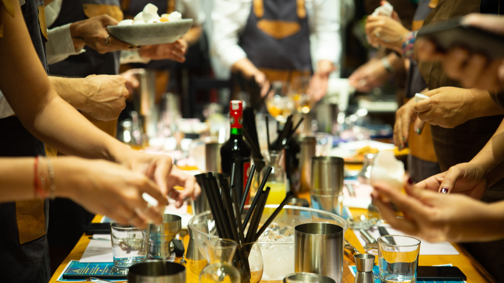 taller de coctelería