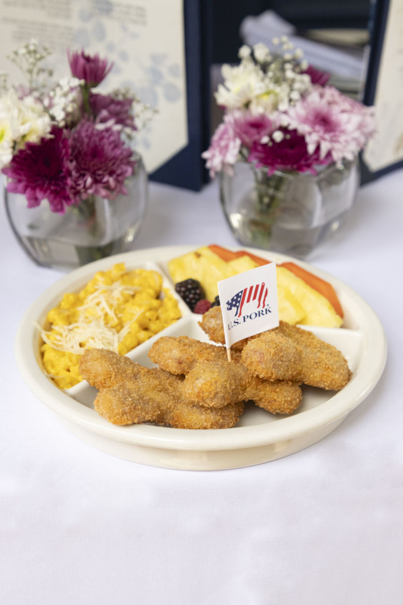 Menú infantil nutritivo