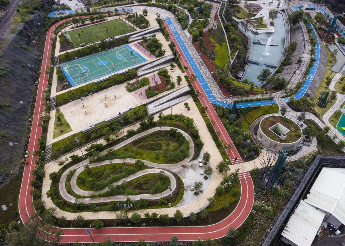 Parque La Cantera en Coyoacán 