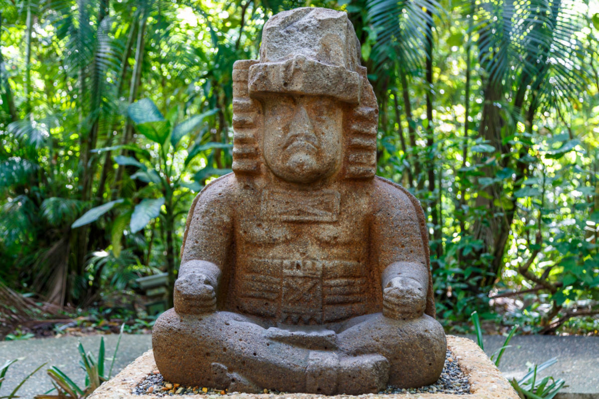 Esculturas en el Parque Museo La Venta