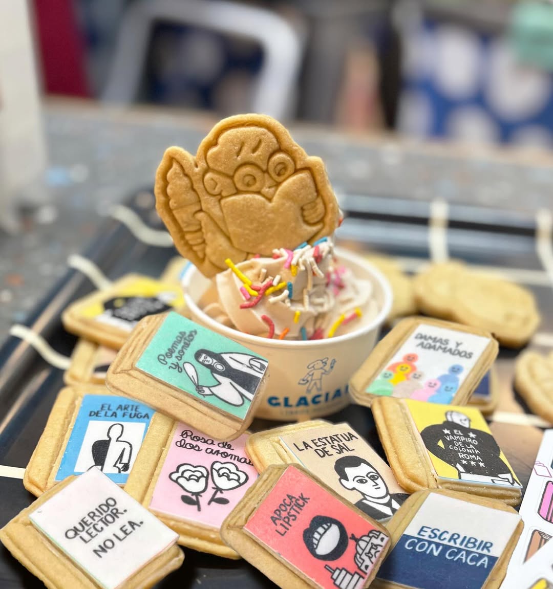 libros y helado en cdmx