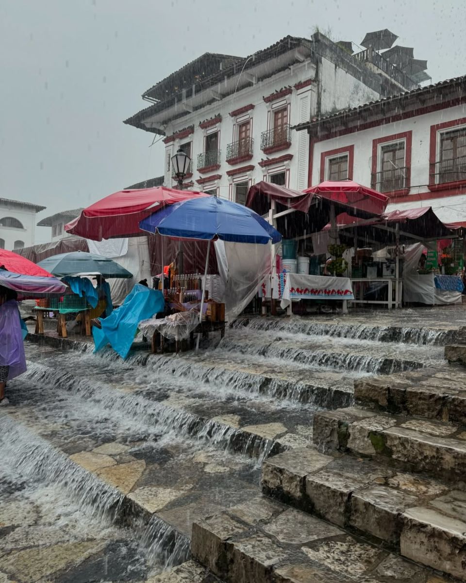 Cuetzalan en temporada de lluvias