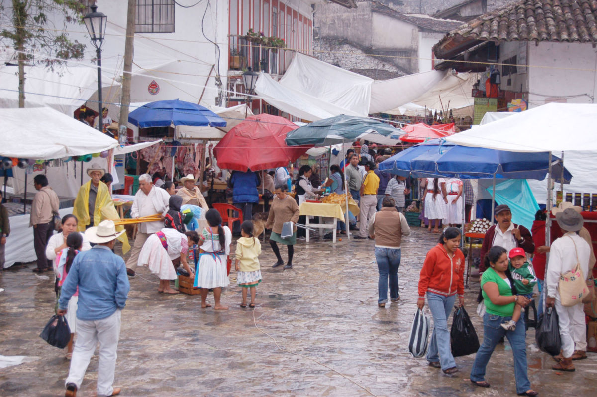 Tianguis de los domingos, Cuetzalan 