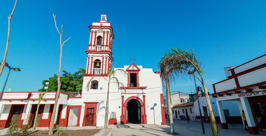 Templo de San Pedro y San Pablo en Mexcaltitán