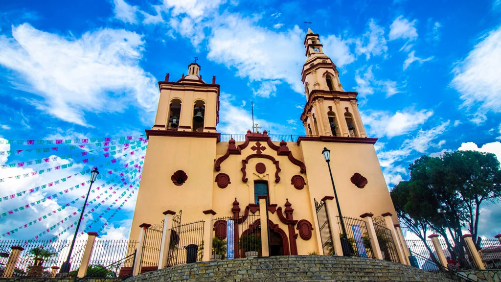 Templo de Santiago Apóstol en Nuevo León 