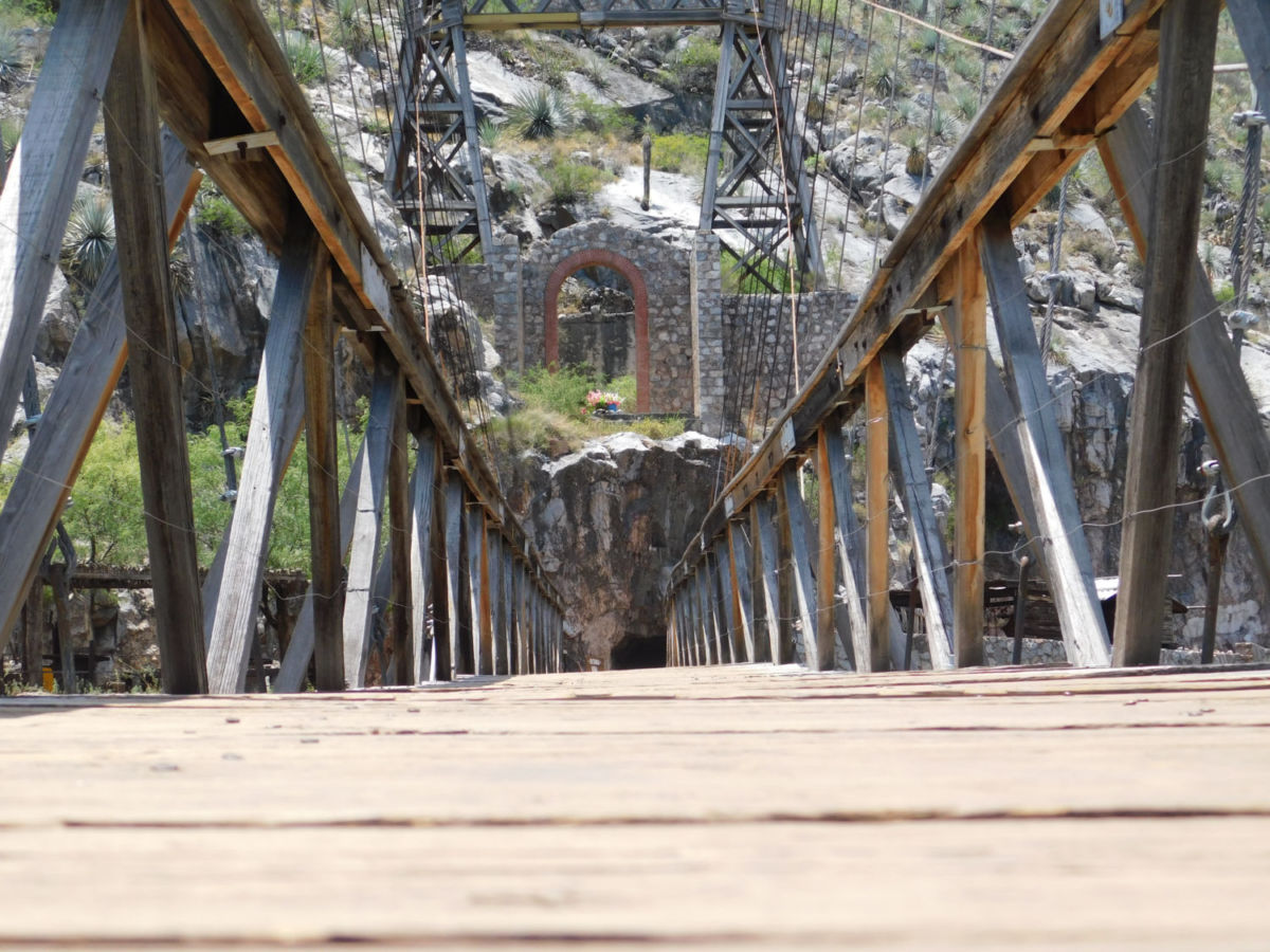 Puente de Ojuela en Mapimí