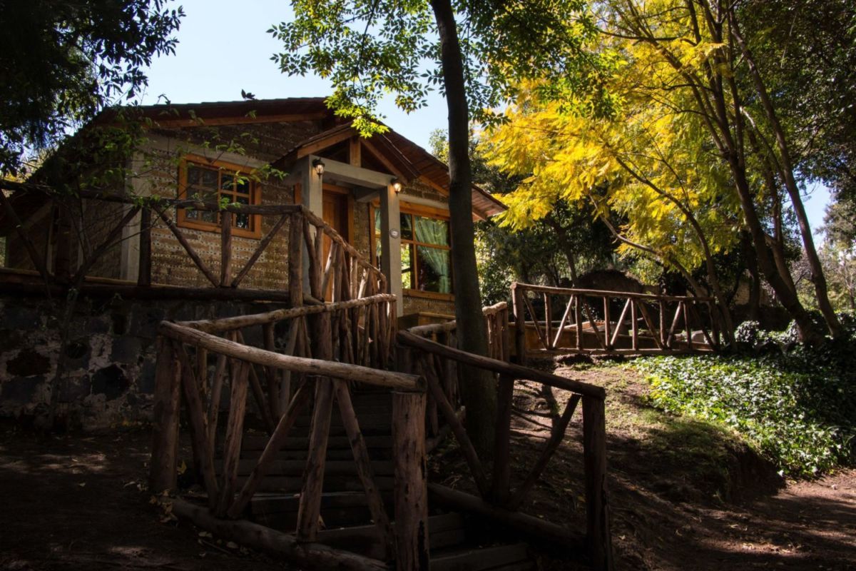 cabaña en la ex-hacienda de chautla puebla